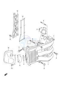 DF 60A drawing Intake Manifold/Silencer/Exhaust Cover