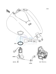 VN1700_CLASSIC_ABS VN1700FEF GB XX (EU ME A(FRICA) drawing Fuel Pump