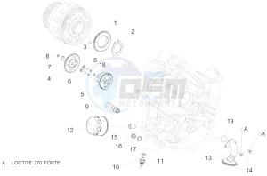 Shiver 750 (AA, JP, K, MAL, T, TW) drawing Oil pump