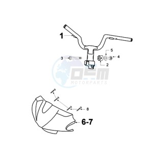 VIVA XRCA 2 drawing HANDLEBAR