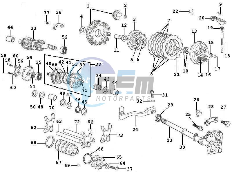 Gear-box components