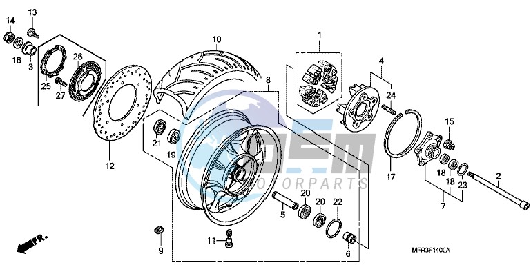 REAR WHEEL