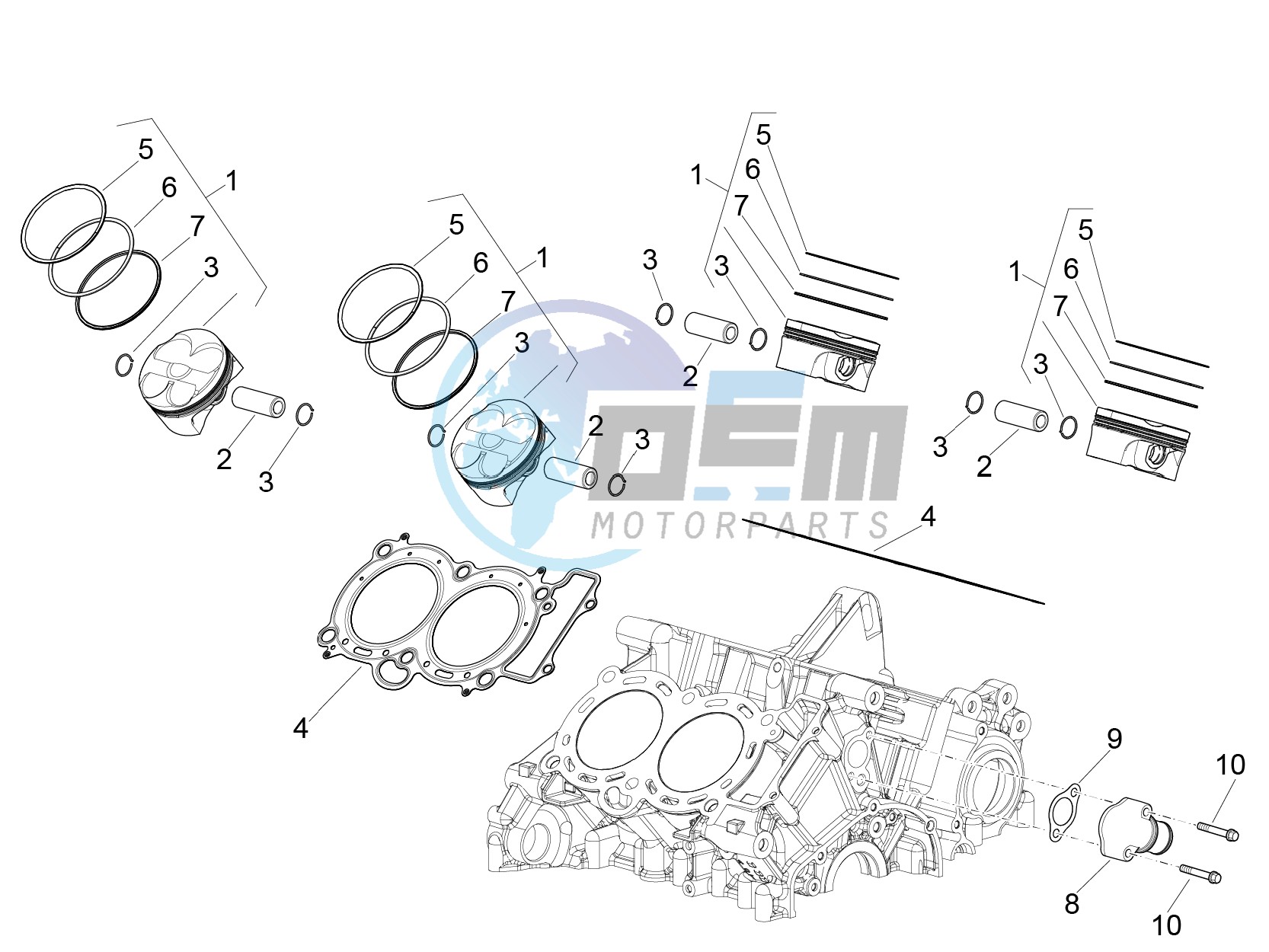 Cylinder - Piston