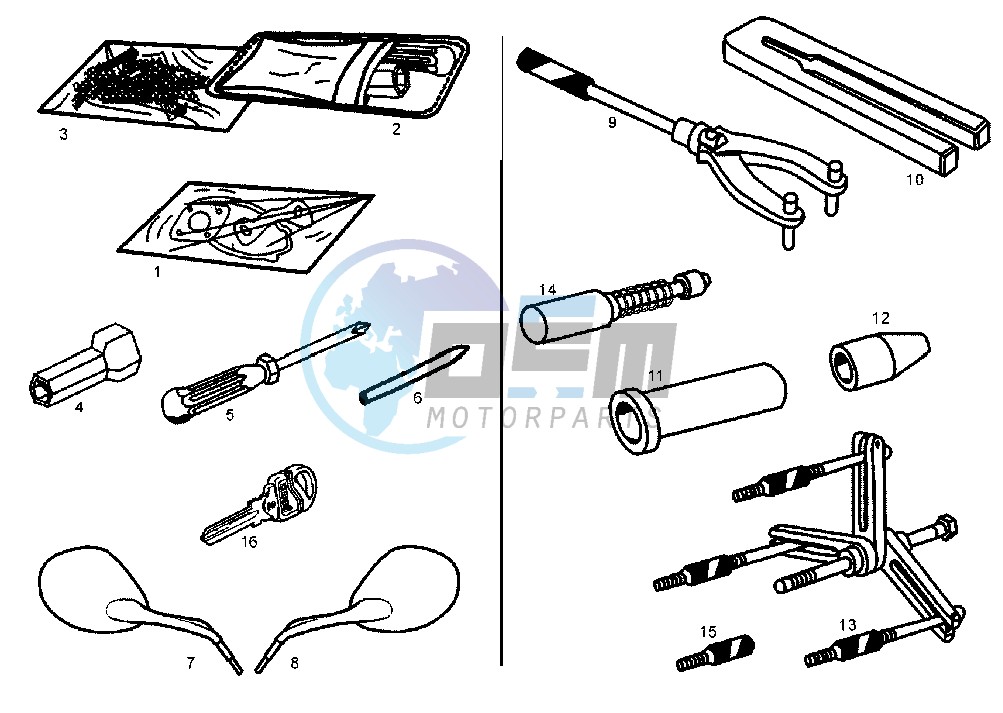 WORKSHOP SERVICE TOOLS