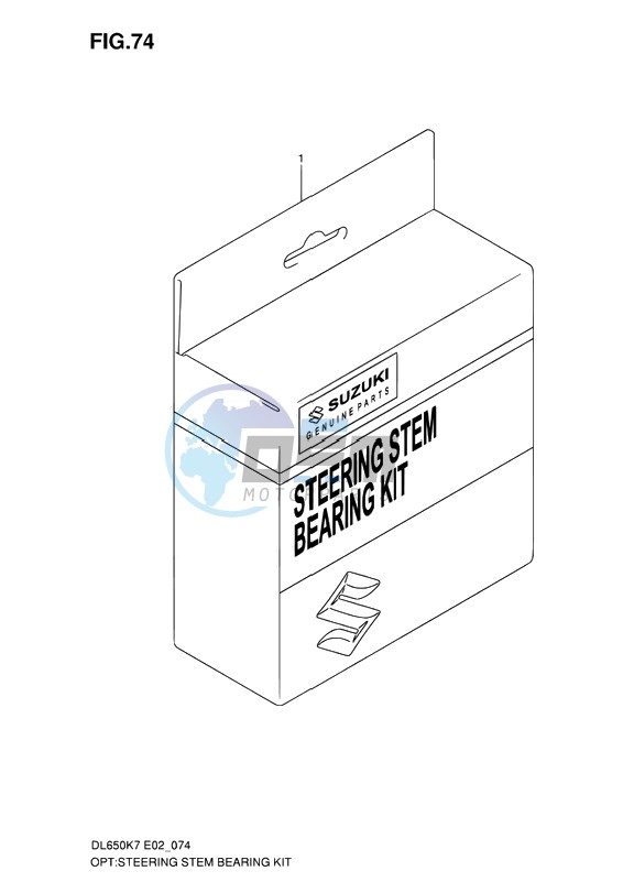 STEERING STEM BEARING KIT