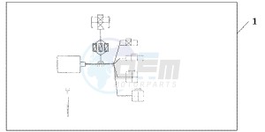 NT700VB drawing FOG LIGHT CONTROLLER