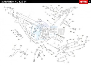 MARATHON-125-E4-AC-SM-WHITE drawing CHASSIS