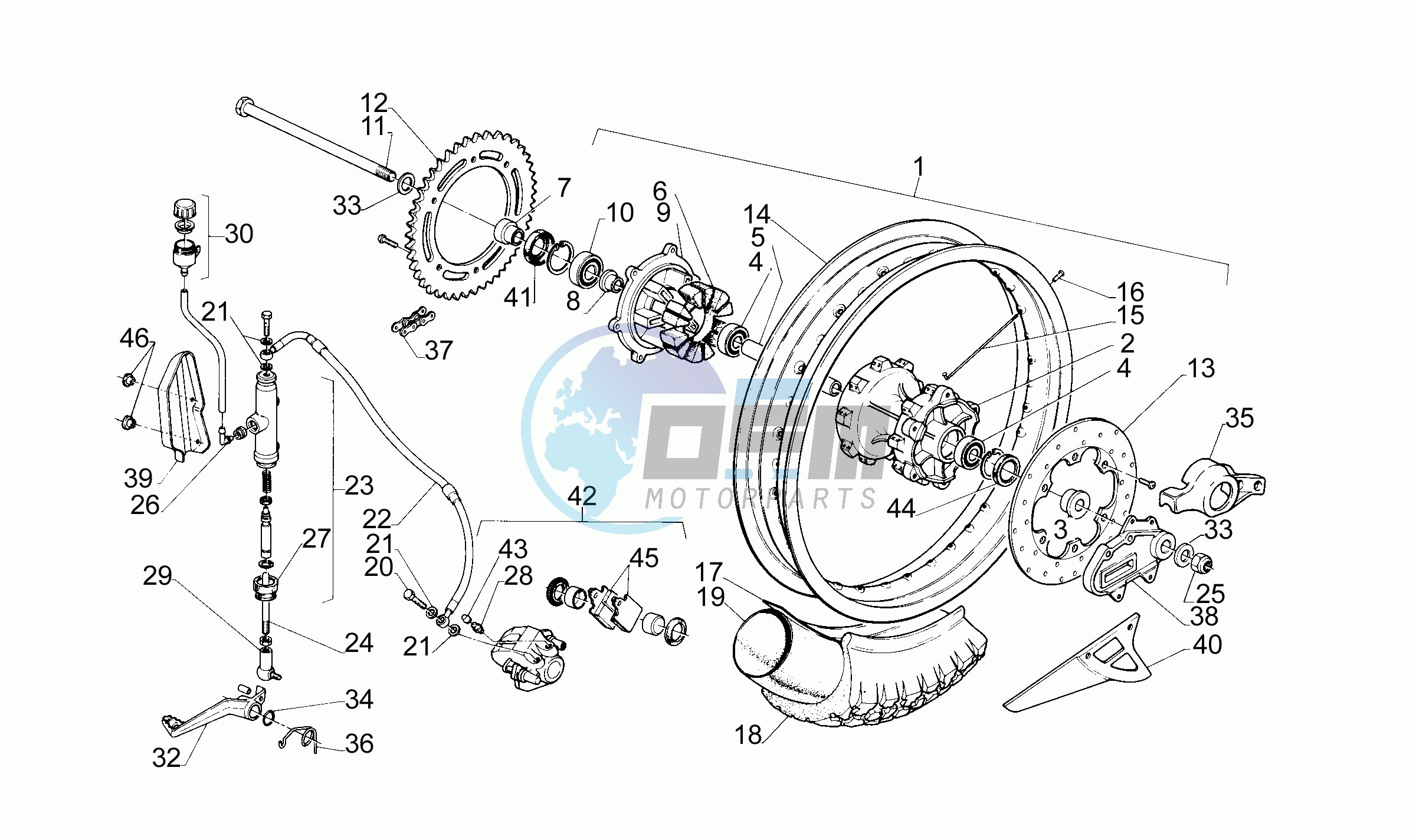 Rear Wheel