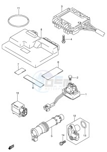 AN650 (E2) Burgman drawing ELECTRICAL (MODEL K5)