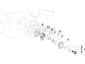 Zip 50 4T 25 Km-h (EMEA) drawing Locks