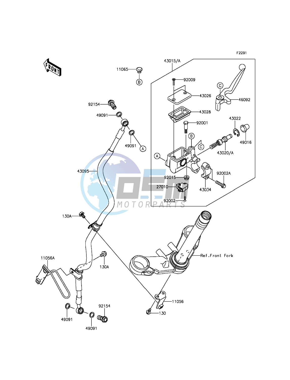 Front Master Cylinder