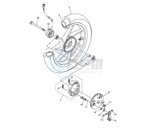 EC-03 drawing FRONT WHEEL