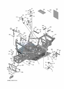 YXE1000EWS YX10ERPLP (B4MR) drawing FRAME