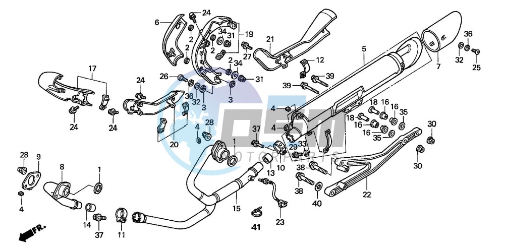 EXHAUST MUFFLER