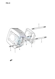 LT-F250 (E28) drawing CYLINDER