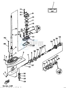 25N drawing LOWER-CASING-x-DRIVE-1