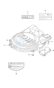 DF 70A drawing Ring Gear Cover