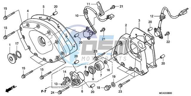 FRONT COVER/TRANSMISSION COVER