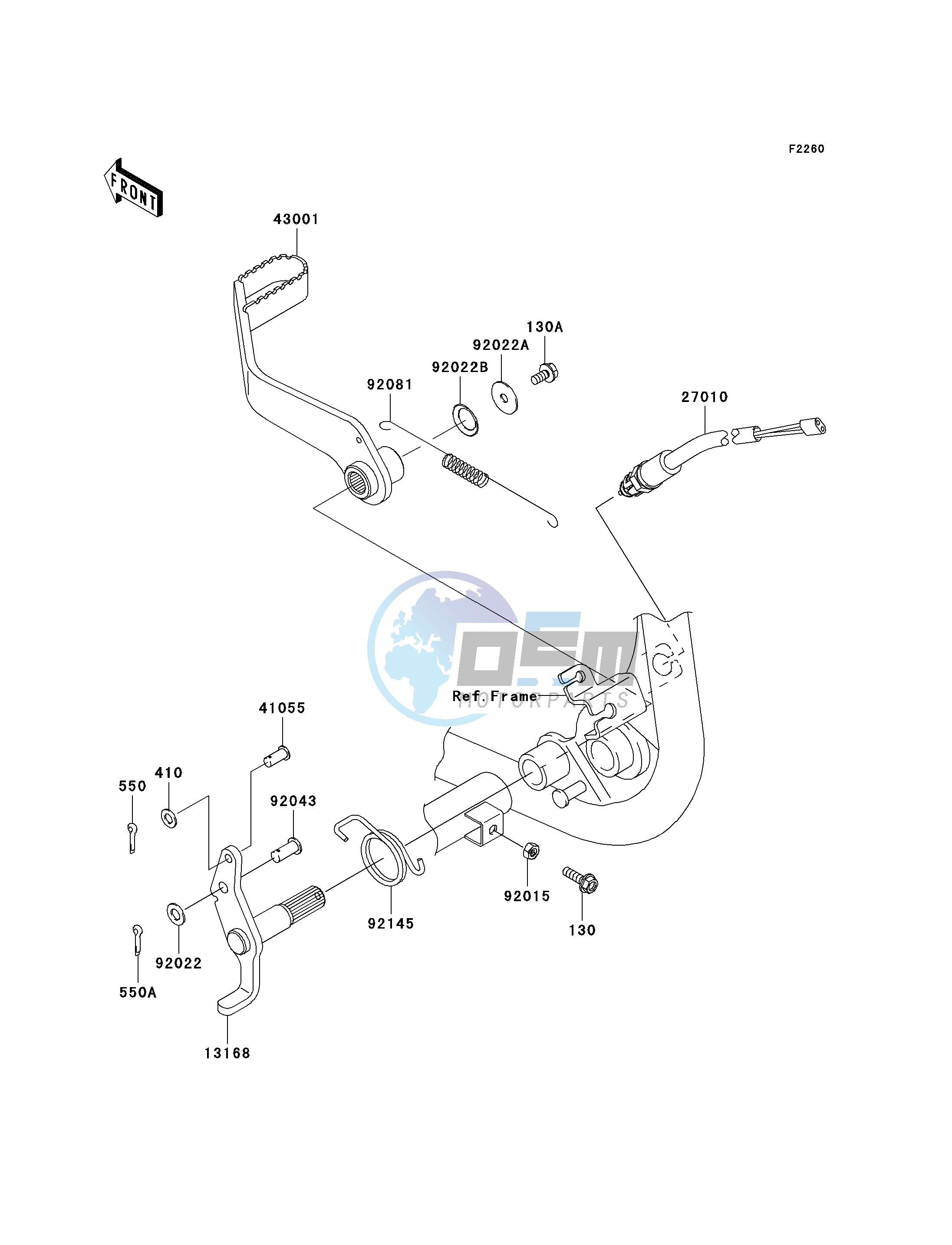 BRAKE PEDAL