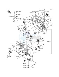 KL 250 D [KLR250] (D10-D14) [KLR250] drawing CRANKCASE