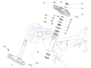 V7 III Stone 750 e4 (NAFTA) drawing Steering