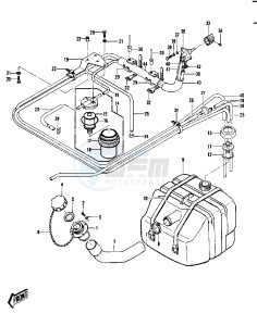 JS 440 A [JS440] (A6-A7) [JS440] drawing FUEL TANK   -- 82-83 JS440-A6_A7- -