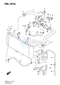 SV650S EU drawing RADIATOR HOSE