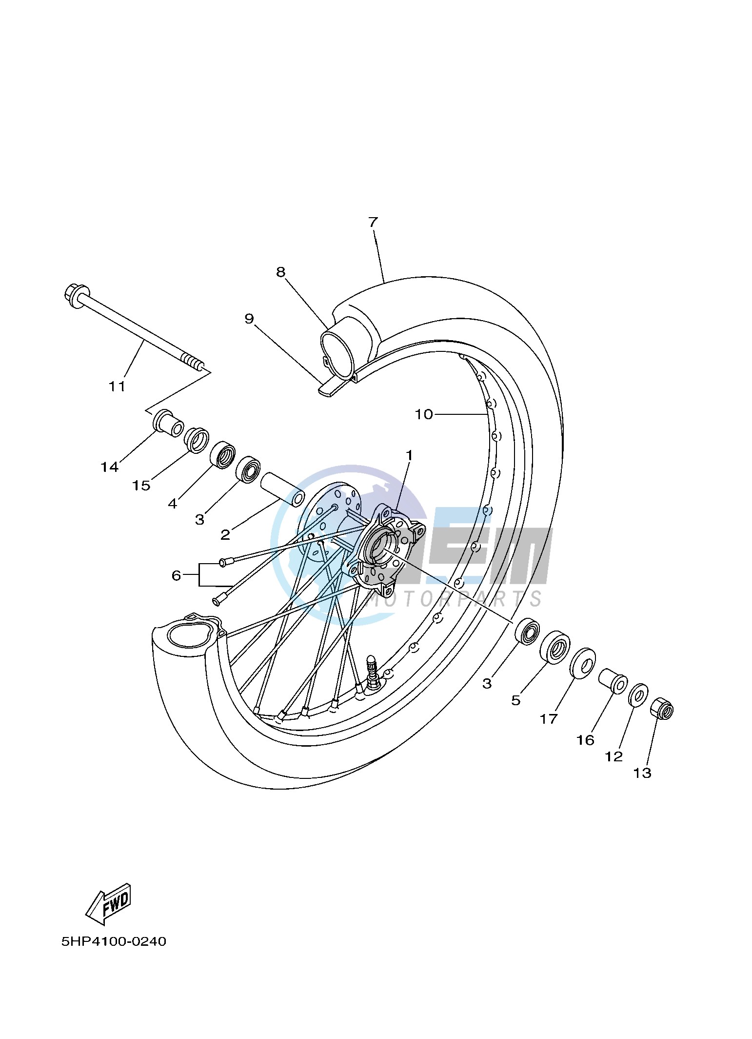 FRONT WHEEL