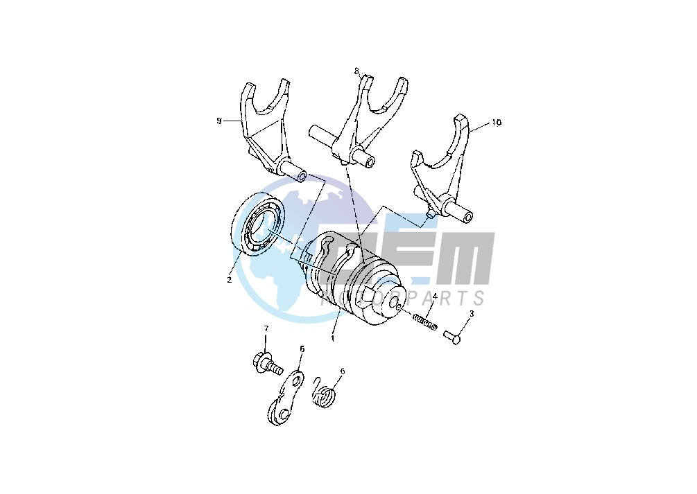 SHIFT CAM-FORK