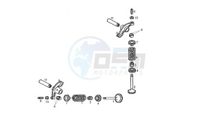 SENDA R - 125 CC VTHSC1B1A 4T EU2 drawing VALVE