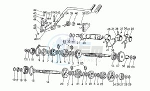 V 50 III 500 Pol. - PA VechioTipo Pol./PA VechioTipo drawing Gear box