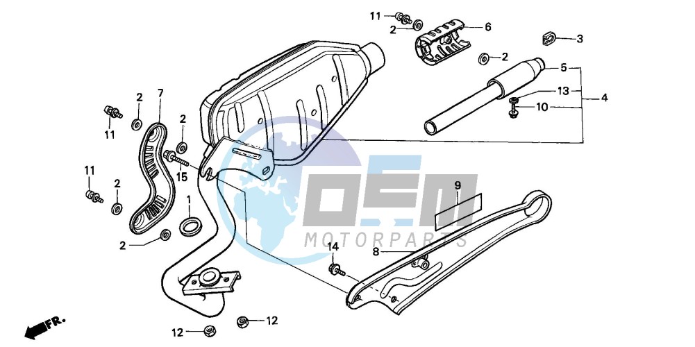 EXHAUST MUFFLER