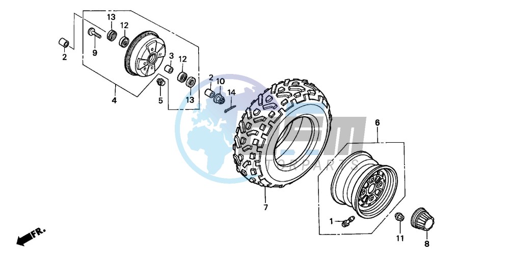 FRONT WHEEL