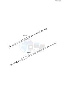 KX 500 A [KX500] (A2) [KX500] drawing CABLES -- 84 A2- -