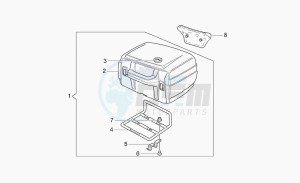 California 1100 Stone EV/EV Touring/80 drawing 40 l top box