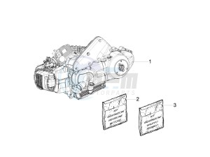 LX 125 4T ie E3 Vietnam drawing Engine assembly