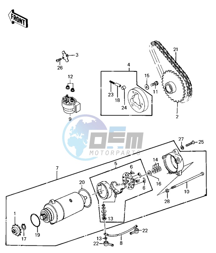 STARTER MOTOR_STARTER CLUTCH  -- 83 C1- -