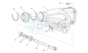 1200 Sport 8V drawing Swing arm