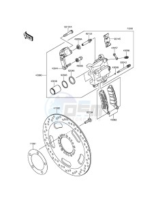 VULCAN S EN650AGF XX (EU ME A(FRICA) drawing Front Brake