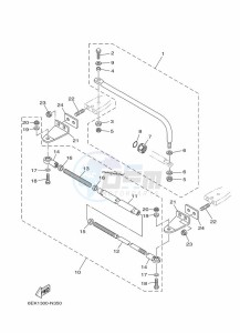 F115BETL drawing STEERING-ATTACHMENT