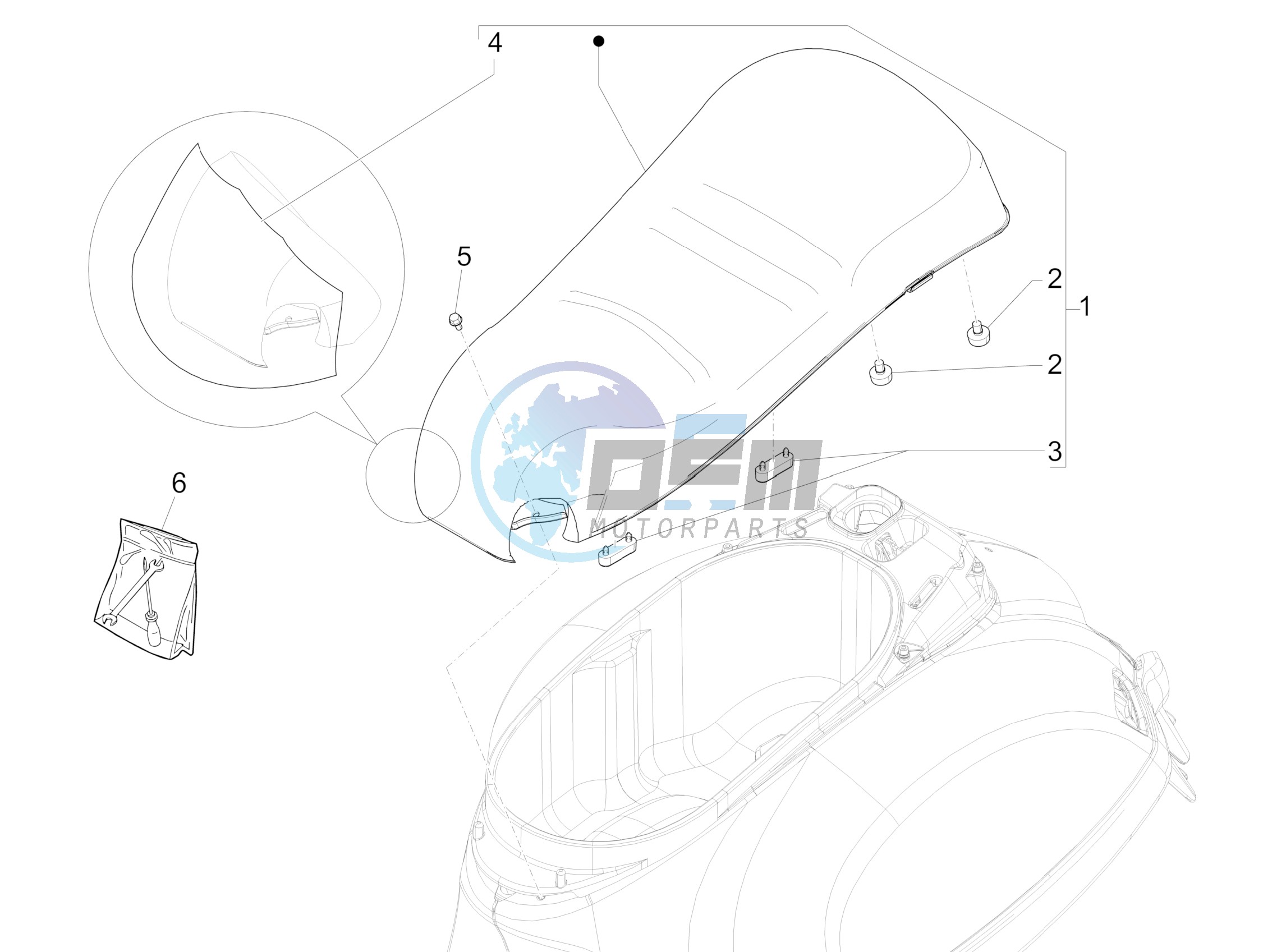 Saddle/seats