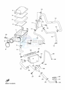 YFZ50 (BW4L) drawing INTAKE