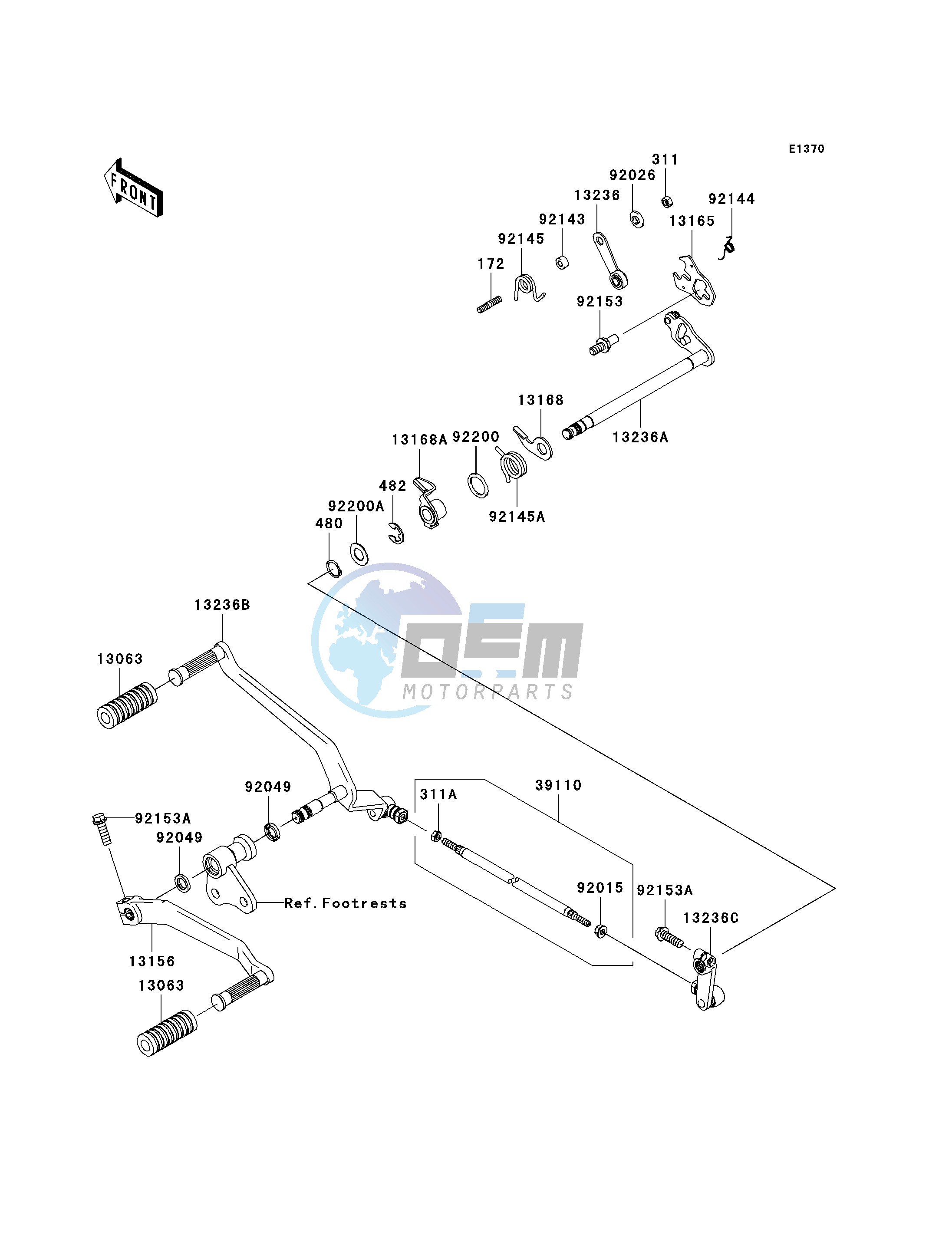 GEAR CHANGE MECHANISM