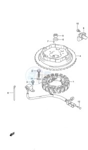 DF 9.9B drawing Magneto Manual Starter