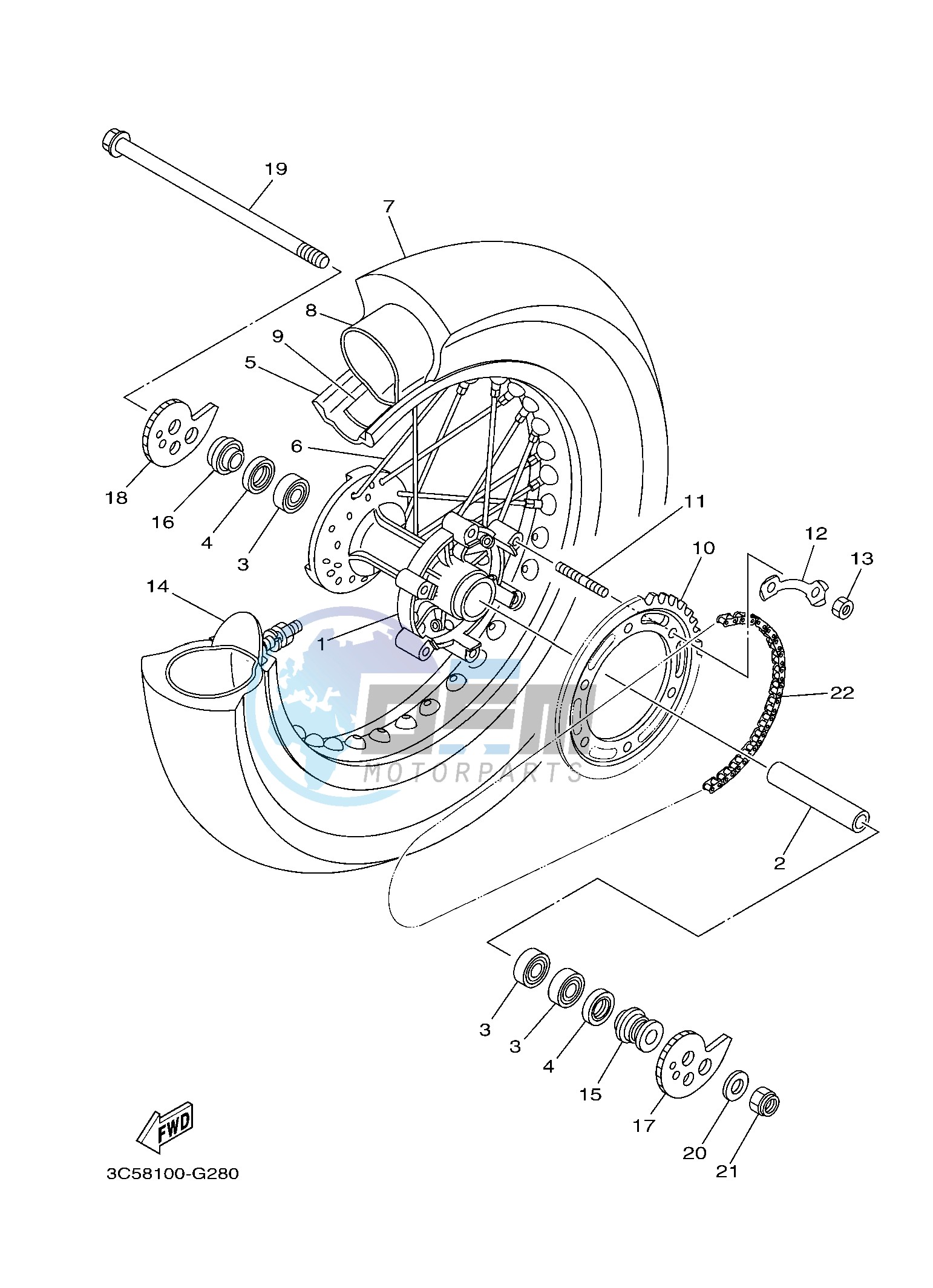 REAR WHEEL