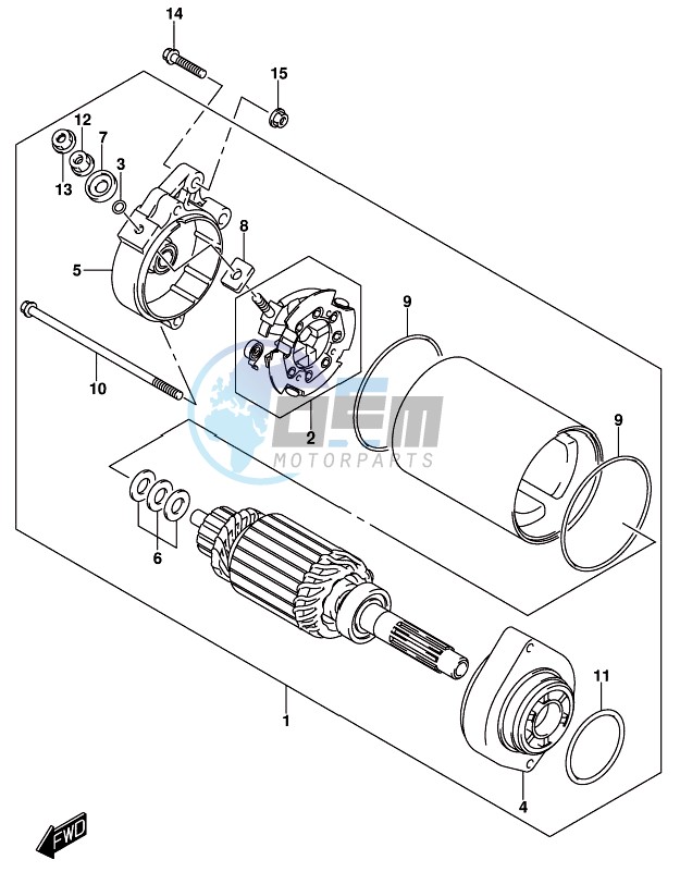 STARTING MOTOR