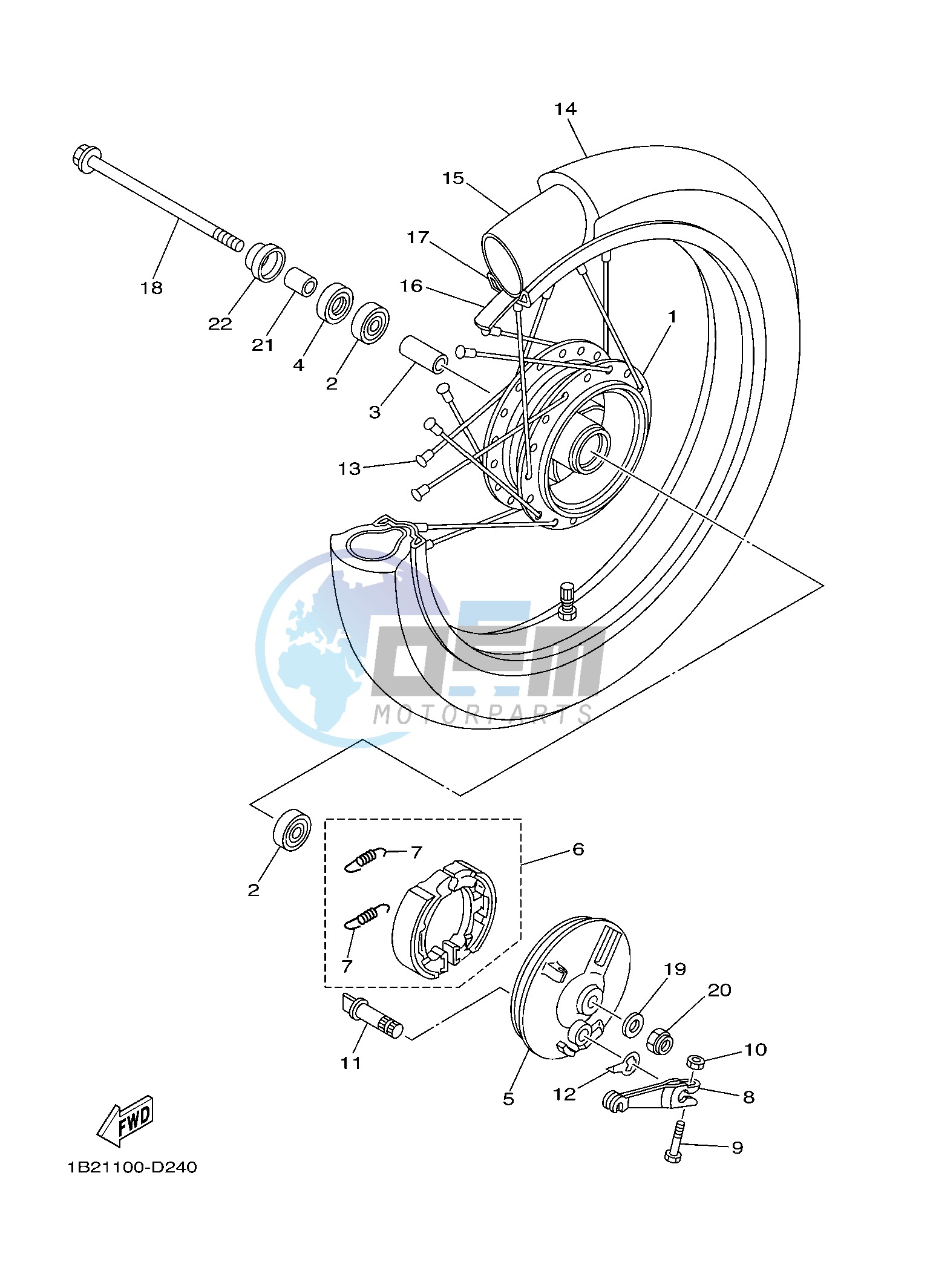 FRONT WHEEL