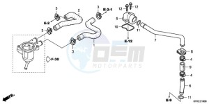 VTR2509 Europe Direct - (ED / LL) drawing WATER PIPE