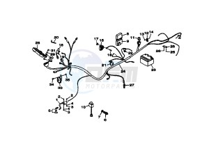 XT R 125 drawing WIRING HARNESS