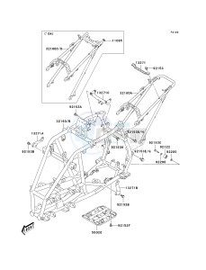 KSF 400 A [KFX400) (A1-A3) [KFX400) drawing FRAME-- A1_A2- -